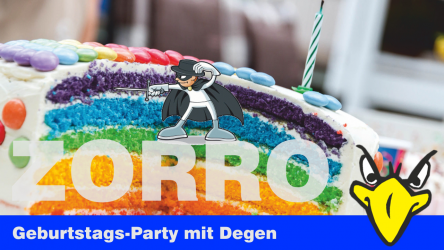 Fechten zum Kindergeburtstag